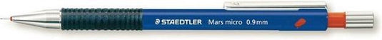 Vulpotlood staedtler mars 775 kunststof rubber grip 0,9mm donkerblauw hb gum