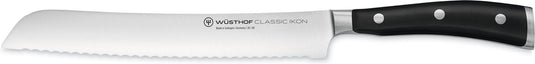 Wusthof classic ikon - broodmes - 20cm - rvs
