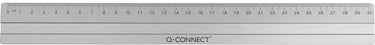 Q-connect meetlat, aluminium, 30 cm
