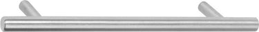 Intersteel meubelgreep ø10 mm lengte 114 mm rvs geborsteld