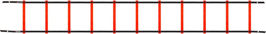 Avento speedladder - loopladder voetbal - 4 meter - oranje