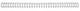 Gbc draadrug 3:1 34 lussen 5mm zilver(100)
