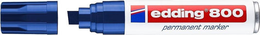 Permanent marker edding 800 ultra 4-12mm blauw schuin sneldrogend waterbestendig