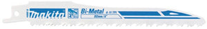Makita b-05044-2 reciprozaagblad hout staal 132mm