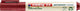 Creativ company permanentmarker edding e-22 breed beitelpunt rood