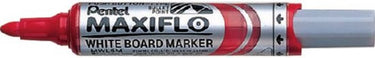 Pentel - viltstift mwl5m maxiflo whiteboard rood 3mm | 12 stuks