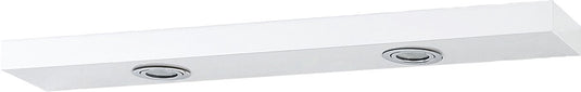 Differnz koof 70x2x20cm met spiegel mdf wit