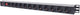 Intellinet 714044 19 inch stekkerdoos voor patchkast 1 he geaarde contactdoos zwart