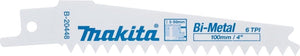 Makita b-20448 reciprozaagblad gips 80mm