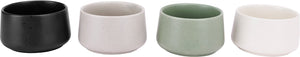 Cosy trendy cosy trendy bites aperoset - set van 4 stuks - ø10x6cm - multi