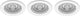 Philips led philips impala inbouwspot - 3-lichts - wit - rond