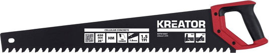 Kreator krt810001 gasbeton zaag 650mm tpi 1,5