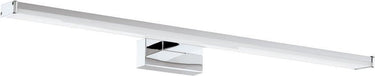 Eglo batholino pandella 1 - spiegellamp - 1 lichts - chroom, zilver - wit