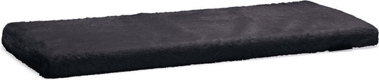 Beeztees moza - vensterbank mat - pluche - antraciet - 65x27x3 cm one size