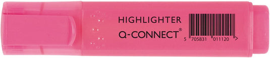 Q-connect markeerstift, blauw 10 stuks