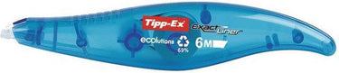 Tipp-ex correctieroller xact-liner 6.000 mm blauw