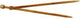 Creativ company breinaalden - bamboe breinaalden - breien - naturel breinaalden - nummer 10 breinaalden - 35cm breinaalden - breinaalden 1 paar - houten breinaalden - duurzame breinaalden - klassieke breinaalden