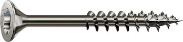 Spax roestvaststalen schroef, 4 x 40 mm, 180 stuks, deeldraad, verzonken kop, t-star plus t20, 4cut, roestvast staal a2 - 8000000276491