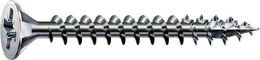Spax universele schroef, 4 x 20 mm, 180 stuks, voldraad, verzonken kop, kruiskop z2, 4cut, wirox - 8000000287657