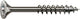Spax roestvaststalen schroef, 4,5 x 50 mm, 180 stuks, deeldraad, verzonken kop, t-star plus t20, 4cut, roestvast staal a2 - 8000000276538