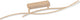 Eglo grisolia plafondlamp - led - 85 cm - bruin|wit