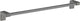 Plieger altea handdoekhouder – 60 cm breed – geborsteld gunmetal