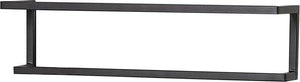 Sealskin carré - handdoekrek 48 cm - zwart