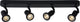Lucide jaster-led - plafondspot (plafondlamp) - led - gu10 - 4x5w 2700k - zwart