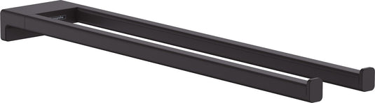 Hansgrohe addstoris handdoekhouder 2-lids mat zwart