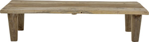 Bloomingville - riber salontafel - beige - gerecycled hout