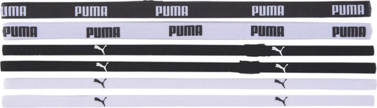 Puma tr ess hairbands dames haarbandjes - black- white