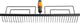 Fiskars quikfit™ gazonhark - brede hark - tuinhark - tuingereedschap -18 cm