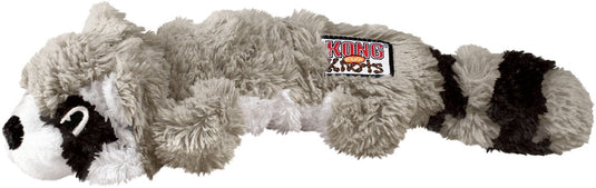 Kong scrunch knots wasbeer m - kauwspeelgoed - 458 mm x 110 mm x 84 mm - multi m