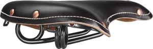Selle monte grappa zadel monte grappa old frontiers classic leer zwart