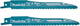 Makita b-05038-2 reciprozaagblad staal universeel 132mm