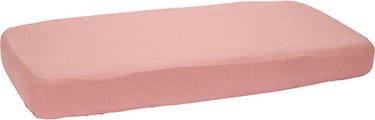 Little dutch hoeslaken - maat wieg - hoeslaken wieg meisjes - pink blush, roze - pure