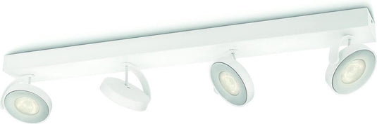 Philips led philips clockwork opbouwspot - 4-lichts - wit