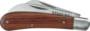 Stanley mes voor elektriciens met dubbel blad m
