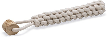 Beeztees flostouw osa - hondenspeelgoed - kauwspeelgoed hond - l - katoen koffiehout - 42 cm