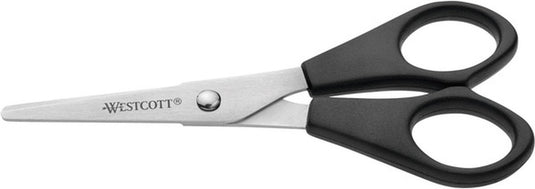 Quantore schaar westcott buro 130mm rvs met kunststof grip