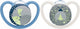 Nuk fopspeen 6-18 maanden blauw grijs