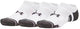 Under armour new performance tech onzichtbare sokken 3 paren eu 42-47 1 2