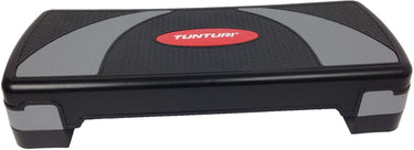 Tunturi aerobic step compact - fitness step verstelbaar - aerobics stepper - zwart - incl. gratis fitness app