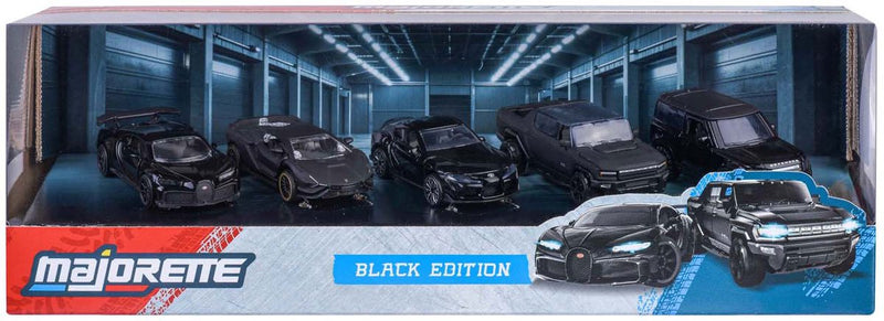 Afbeelding laden in galerijviewer, Majorette black edition autoset, 5dlg.

