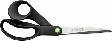 Fiskars buro- knutselschaar - schaar universeel - rechte knip - grote schaar - 25 cm - zwart, roestvrijstaal