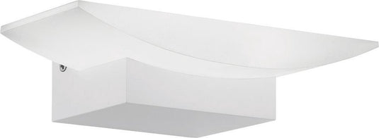 Eglo metrass - wandlamp - 1 lichts - wit - gesatineerd