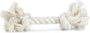 Beeztees flostouw - hondenspeelgoed - wit - groot - ca. 240 gram