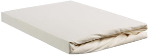 Ambiante - katoen - topper hoeslaken - 180x220 cm - gebroken wit