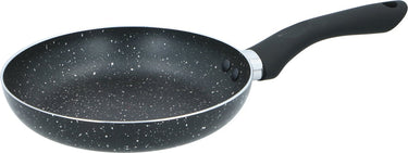 Alpina koekenpan 20 cm - hapjespan met anti-aanbaklaag - skillet voor alle warmtebronnen - ook voor inductie - pfoa-vrij - zwart