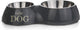 Beeztees best dog - dinerset hond - grijs - 37x22 cm
